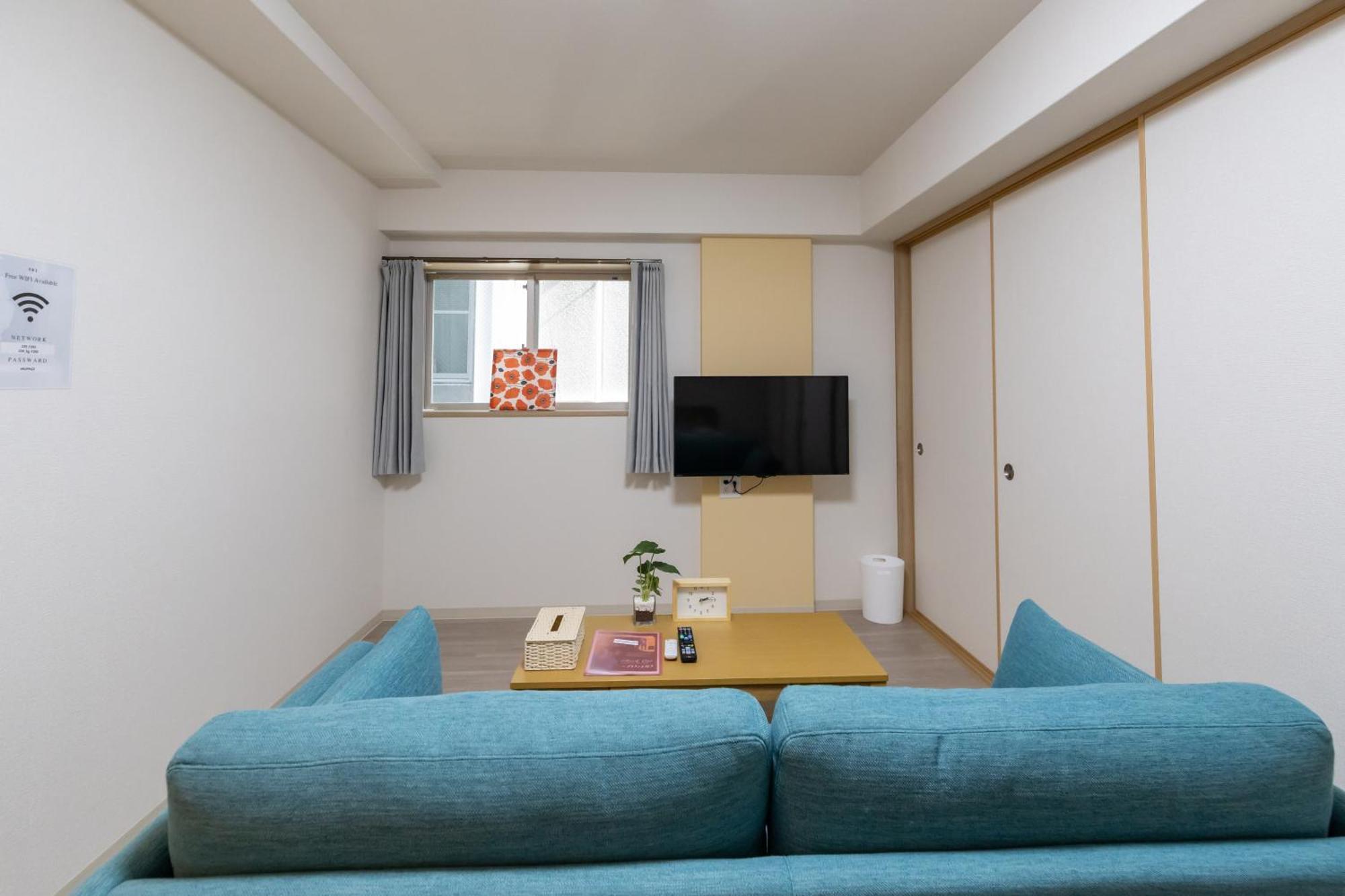 Ferienwohnung H2H Shinsaibashi Ōsaka Exterior foto