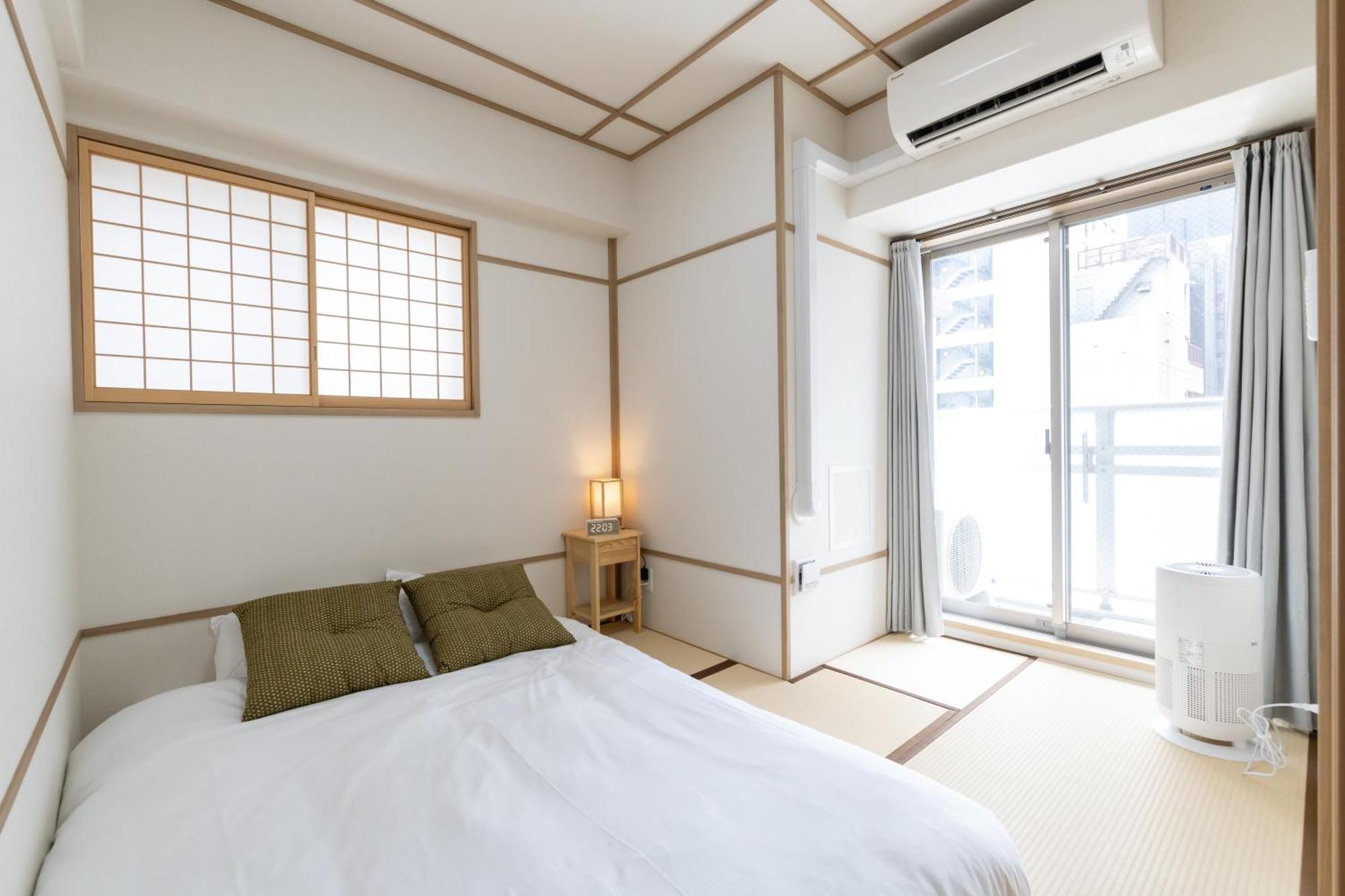 Ferienwohnung H2H Shinsaibashi Ōsaka Exterior foto
