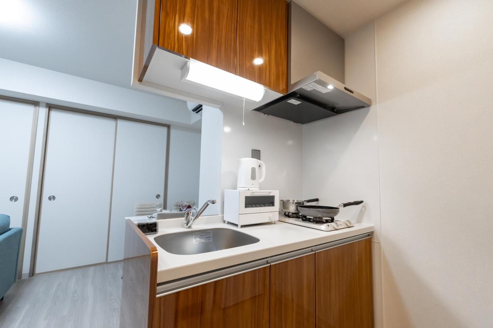 Ferienwohnung H2H Shinsaibashi Ōsaka Exterior foto