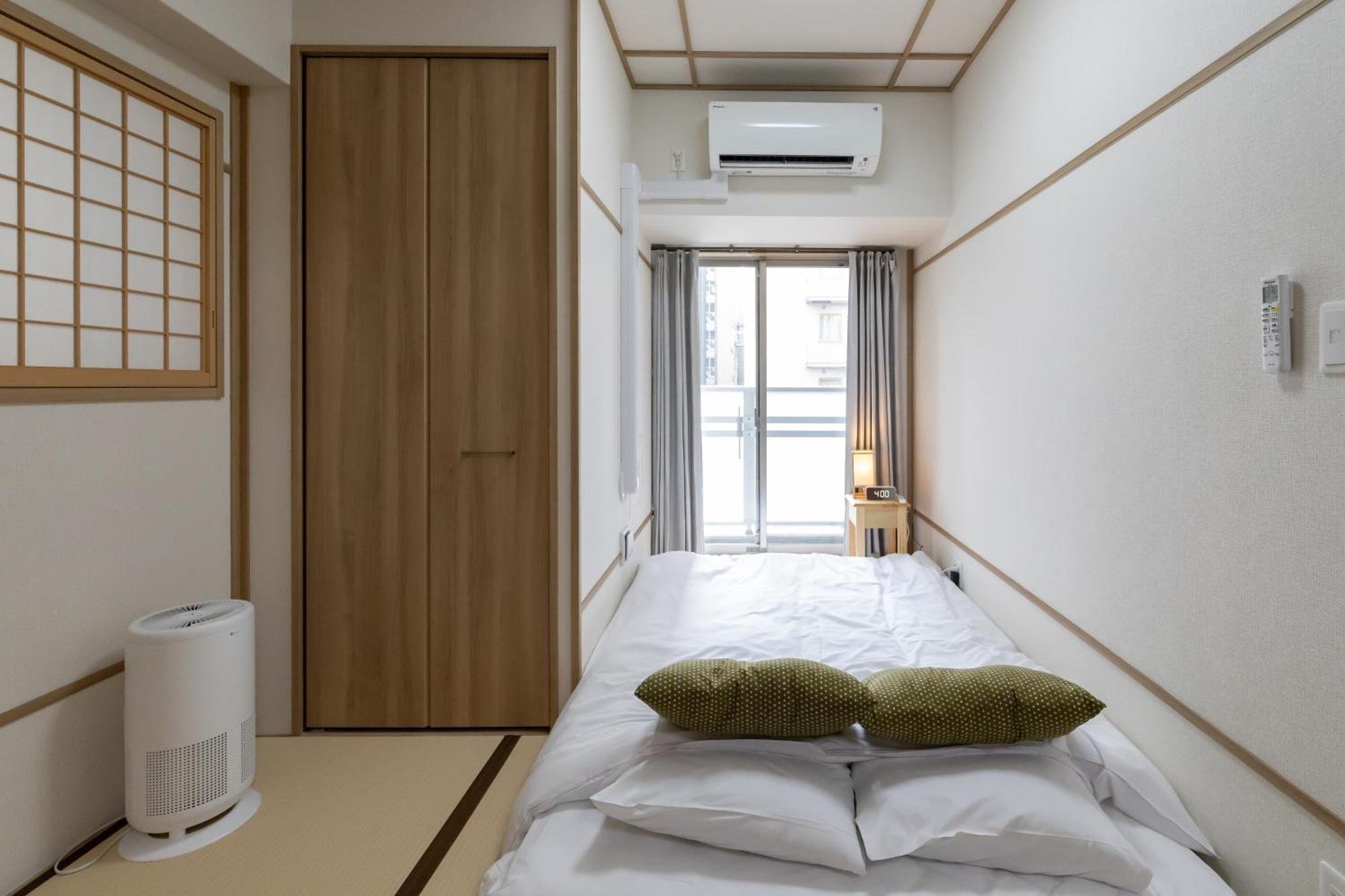 Ferienwohnung H2H Shinsaibashi Ōsaka Exterior foto