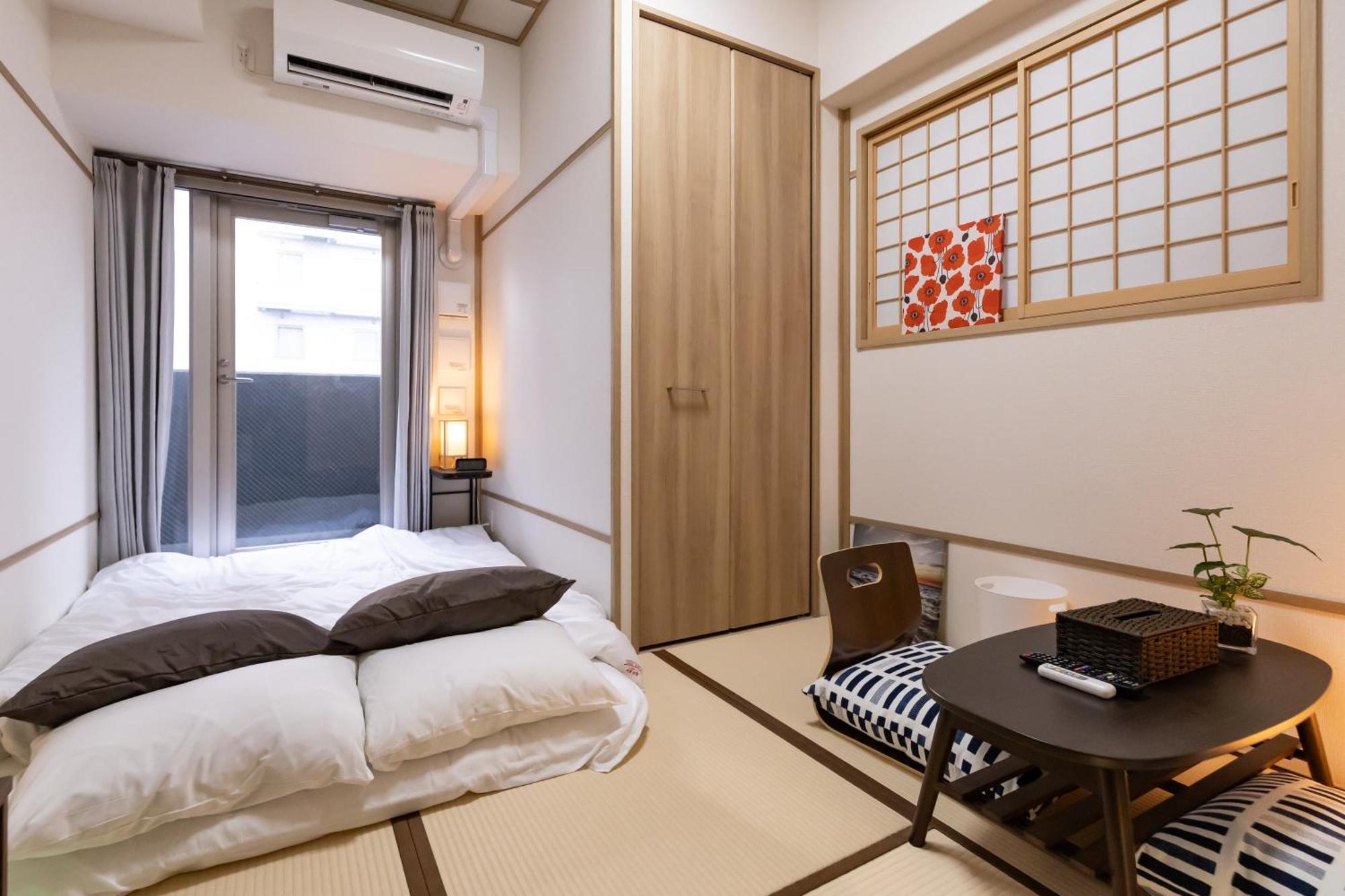 Ferienwohnung H2H Shinsaibashi Ōsaka Exterior foto