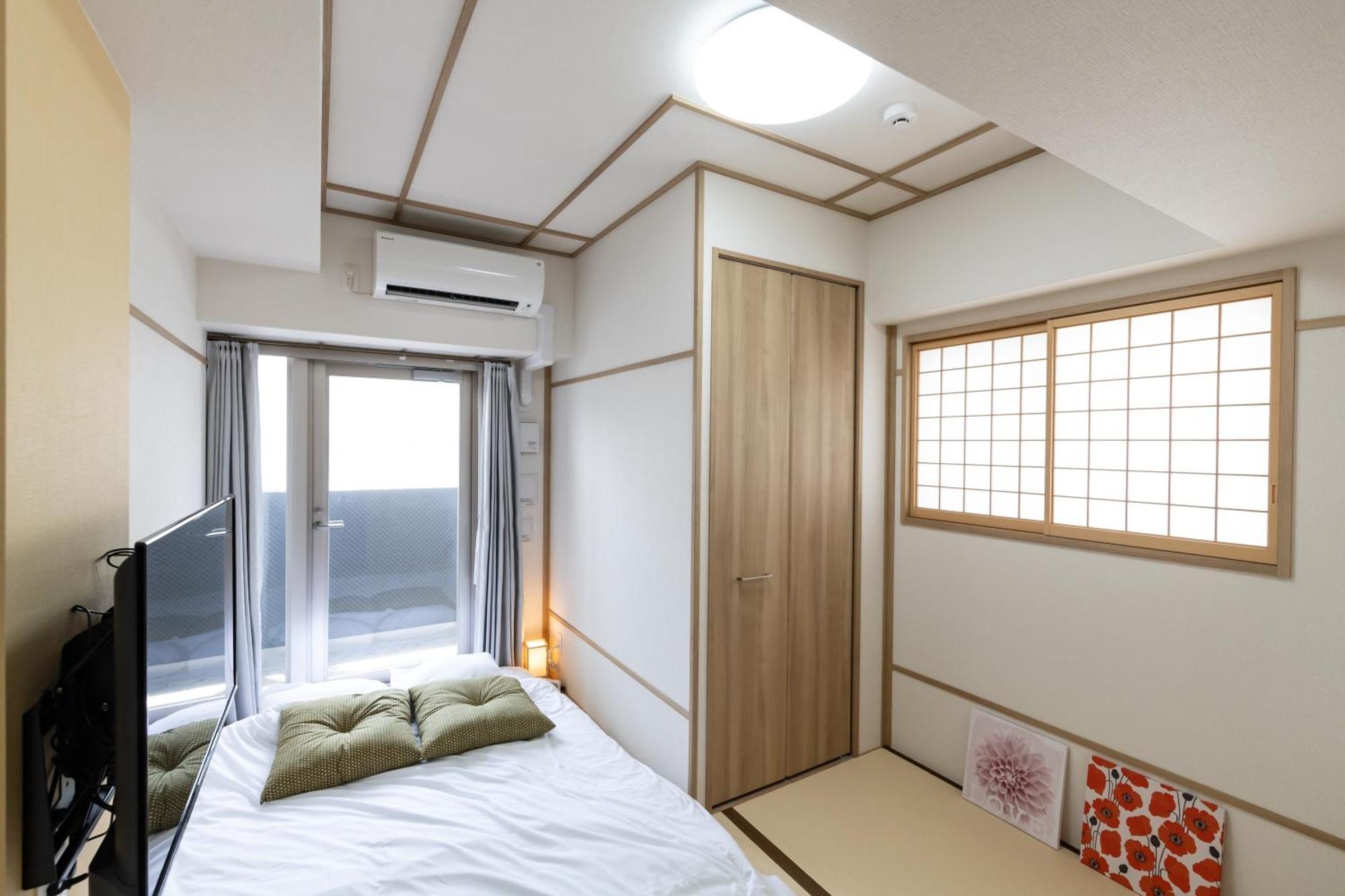 Ferienwohnung H2H Shinsaibashi Ōsaka Exterior foto